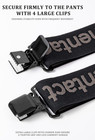 Men   s Industrial Strength Suspenders 2-inch Wide X-back Heavy Duty Braces Strong
