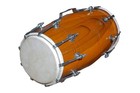 Handmade Wood Dholak Indian Folk Musical Instrument Drum Nuts N Bolt