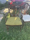 Hepplewhite Style Antique Set Of 3 Shield Back Dining Chairs Needing Restoration