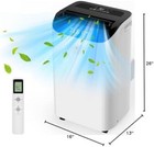 14000 Btu Portable Air Conditioner  3-in-1 Cooling  Fan   Dehumidifier  700 Sq f