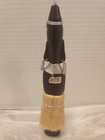African Woman Wooden Hand Carved Statue Tribal Folk Art Figure Wood 8  Tall
