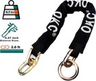Maximum Heavy Duty Security Chain2 6 Ft X 1 2 In Thick hardened Alloy Steel Lock
