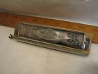 Vintage M  Hohner Super Chromonica Chromatic Harmonica Key Of C No  270 W box