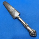 Rare Antique 1847 Rogers Bros Silverplate Charter Oak Cake Server Vintage Patina