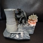 Gamera Diorama - Cast Iwakura - Resin - Hand Painted - Rare