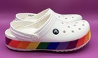 Crocs Crocband Rainbow Block Clog N1745 Unisex Size W7  M5 