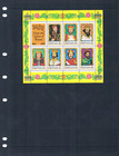  114 00 Scott Value - 1984 Grenada Scarce 6 Sheets British Kings Mnh Nh Umm