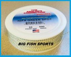 Woodstock Braided Dacron Igfa Fishing Line Green Spot 50lb-500yd Free Usa Ship 