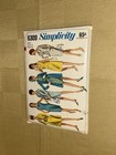 Vtg Simplicity 6309 Miss Size 12 Bust 32 65c Uncut Pattern Coat Dress Top Skirt