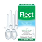 Fleet  Liquid Glycerin Suppositories Laxative  7 5 Ml  Box Of 4