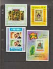 Grenada 1970 - 1975 Collection Of 18 Different Souvenir Sheets  Mnh