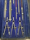Keuffel   Esser Co  Usa S795-8 Series S Drafting Drawing Instrument Set In Case 