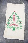 Vintage Christmas Tree Toy Santa Ornament Bag Antique 1950s Rare Store Giveaway