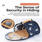 Small Animal Hamster Guinea Pigs Carriers Crossbody Bag For Travel Winter House