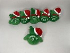 Set Of 6 Santa Baseball Salvino Bamm Beano s Plush Bears Mcgwire Griffey Ripken 