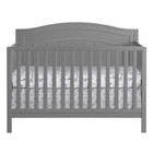 North Bay 4-in-1 Convertible Crib  Dove Gray  Greenguard Gold Certified  Wooden 