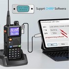 2x Baofeng Uv-5rm 10w Multi-band Ham Radio Walkie Talkie Pro Kit Am Fm Vhf Uhf