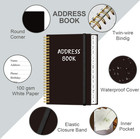 Address Book With Alphabetical Tabs - Telephone   Address Book With Address