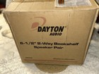 Dayton Audio 6 1 2 2-way Bookshelf Speaker Pair Black B652 Nob