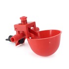 5 Pack Poultry Water Drinking Cups- Plastic Chicken Hen Automatic Drinker