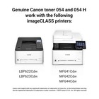 Genuine Canon 054h High Yield Toner Set Black Cyan Magenta Yellow