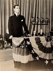 Clark Gable Possessed 1931 Vintage Movie Still Photo Mgm Political Podium Promo