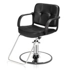 Black Hydraulic Barber Chair Salon Hair Stylist Station Beauty Spa Shampoo New