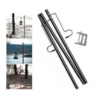 Camping Lantern Stand Tabletop Detachable Lantern Hangers Portable Light Holder 