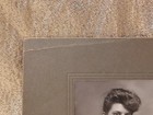 Antique Cabinet Card Early 1900s  3 Sisters Portrait Wealthy  Hairdos  Bows