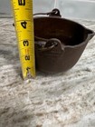 Vintage Jumbo 5 Cast Iron Smelting Pot