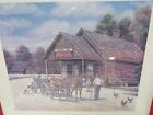 Coca Cola Print Signed Pamela Renfroe  time Stands Still  Only 950 Made 24 X 22