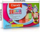 Small Block Polymer Clay Starter Kit  Oven Bake Clay  Diy Molding 24 Colors