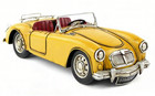 29cm Handmade Antique 1962 Mga Supercar Racer Car Tin Metal Reproduction Model