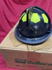 Bullard Black Firefighting   Rescue Helmet W  Face Shield  Reflective  Flaps