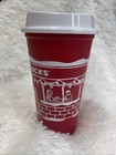 Starbucks 2025 Limited Edition Red Cup 16 Oz Reusable Holiday Cup  brand New 