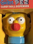 Ultra Rare Baby Maggie  the Simpsons  Giant 12  Pez Dispenser W  Box And Candy