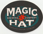 Magic Hat Brewing Co   Beer Coaster Burlington Vt