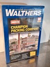 Walthers Ho Scale   New Sealed   Champion Packing Plant   Kit   933-3048