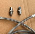 Ss Main Rear  Brake Lines Replacement Kit 1998-2002 Honda Accord Disc drum