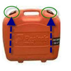 Paslode Part    219233  Latch  set Of 2  Latches Only  No Case Included