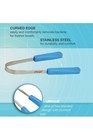 Dr  Tung s Stainless Steel Tongue Cleaner  Includes Travel Pouch  Four  Colors