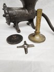 Vintage Enterprise No  22 Tinned Meat Grinder Food Chopper And Stuffer Antique 