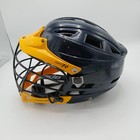 Cascade Cpv-r Blue Yellow Lacrosse Helmet Size S m W  Adjustable Spr Fit