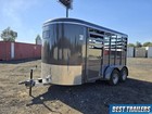 2026 Delta Trailers 6 8 x14  500es Combo Live Stock 2 Horse Slant Load New