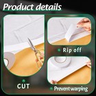 6 Rolls Heavy Duty Banner Hem Double Sided Mounting Tape  1 Inch X 164ft