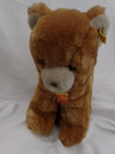 Steiff Plush Teddybear Standing On All Fours Brown Teddy Bear Ear Flag   Button