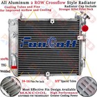 2 Row Aluminum Radiator Fit Yamaha Yzf R1 Yzf-r1 2002 2003