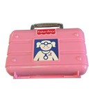 Vintage 2006 Fisher-price Medical Doctor Kit Pink Case Toy Stethoscope Syringe L
