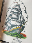 42 Sailor Jerry Swallow Traditional Vintage Style Tattoo Flash Cut Pieces Book