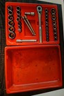 Vintage Craftsman 35 Pc   Draw Metric   Sae Socket Set 1 4  3 8  1 2  As Is  Usa